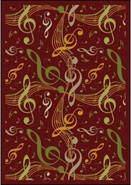 Joy Carpets Kid Essentials Virtuoso Burgundy
